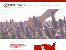 Tablet Screenshot of m3meridian.com
